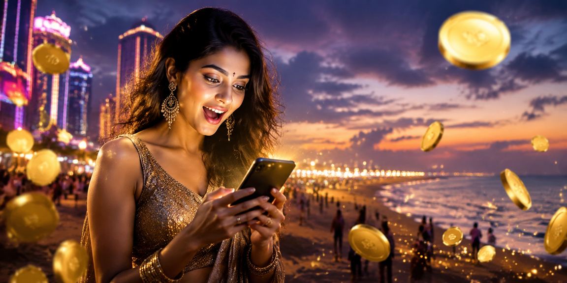Serene view of Chennai's Marina Beach symbolizing balance and calm